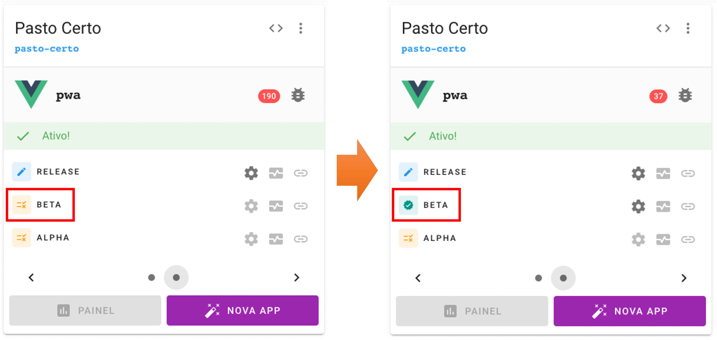 Build validada pelo autômato de deployer